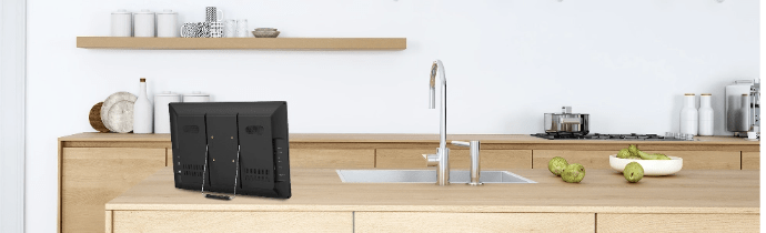 14型バッテリー内蔵ポータブルテレビ GH-PTV14CAG-BK - GEO Online