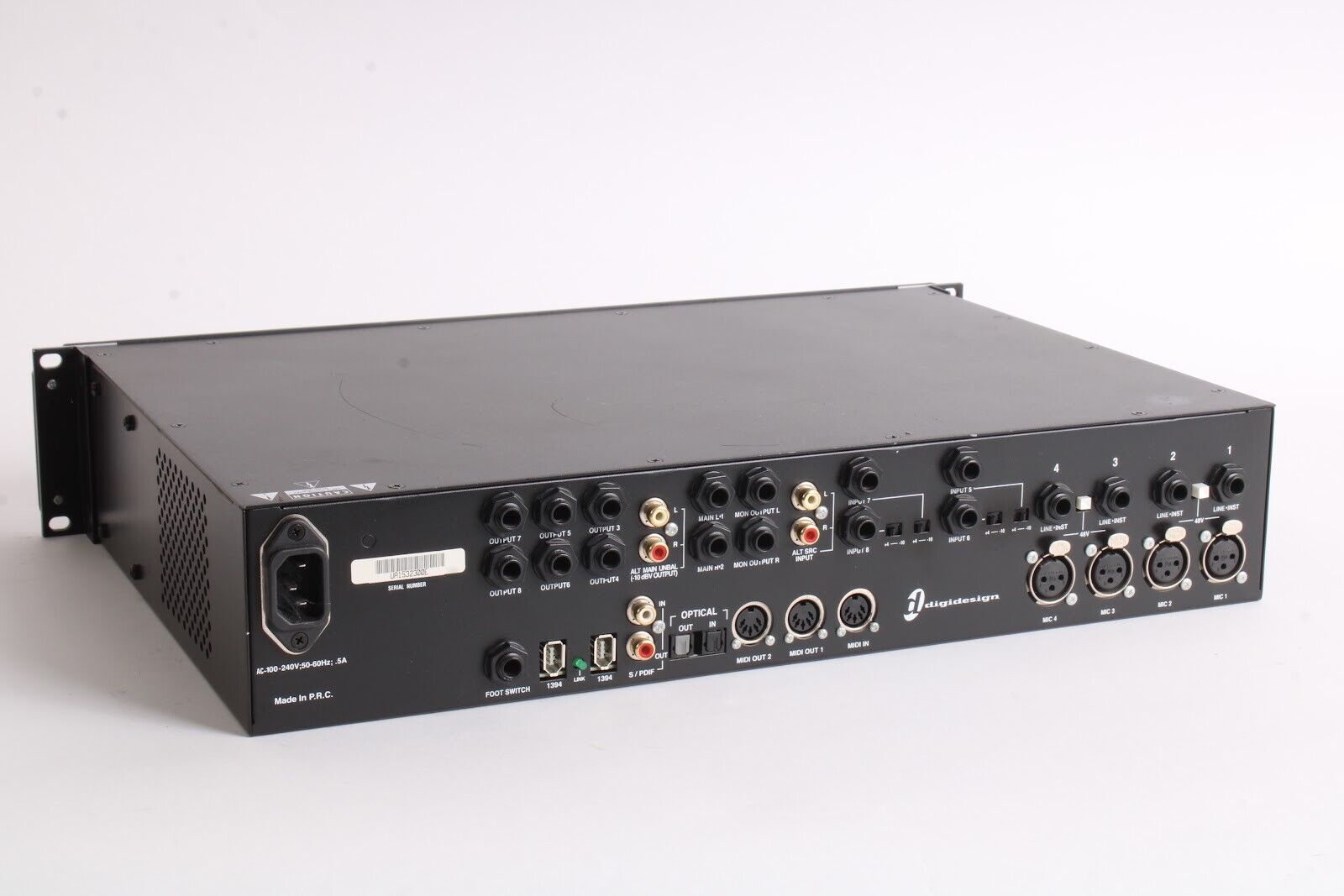 Rent Pro Tools - DIGIDESIGN DIGI-002 RACK PRO-TOOLS LE INTERFACE