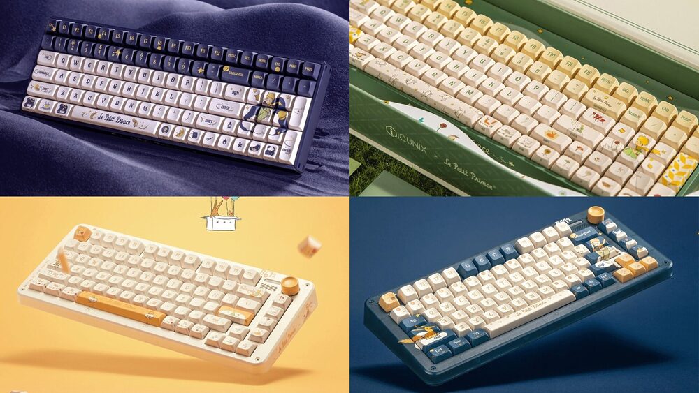 iQunix×星の王子さまコラボキーボード4機種が再入荷、2万3,980円から