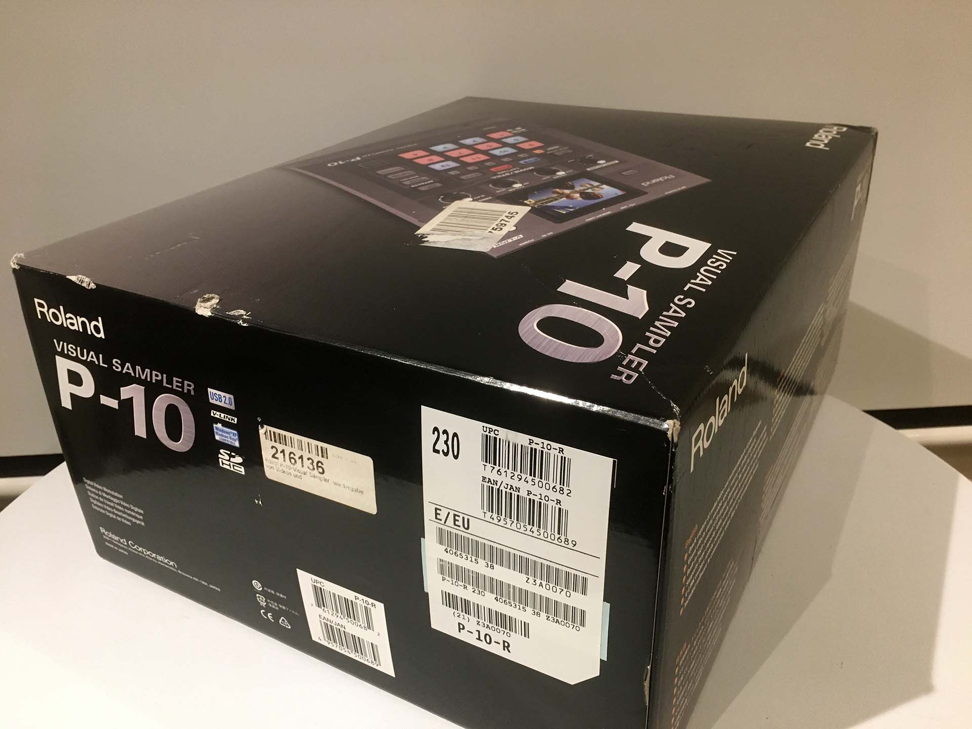 Roland P-10 Visual Sampler – Gearwise – AV & Stage Equipment