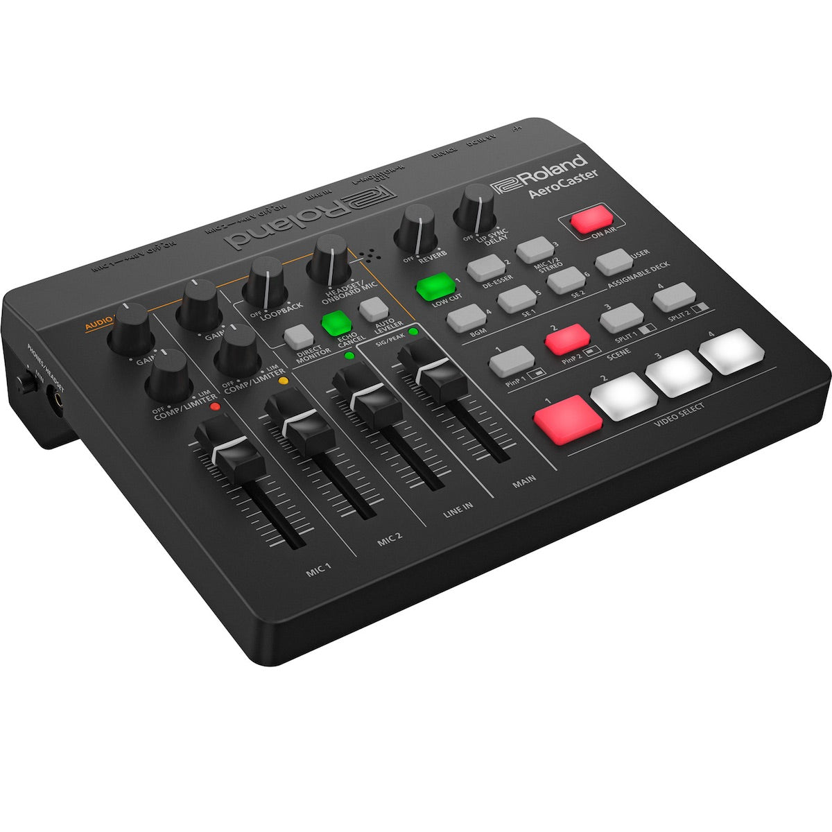 Roland VRC-01 Aerocaster ‐ Wireless AV Streaming Mixer