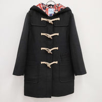 Paul Smith サイズ38 ウール ダッフルコート ブラック レディース