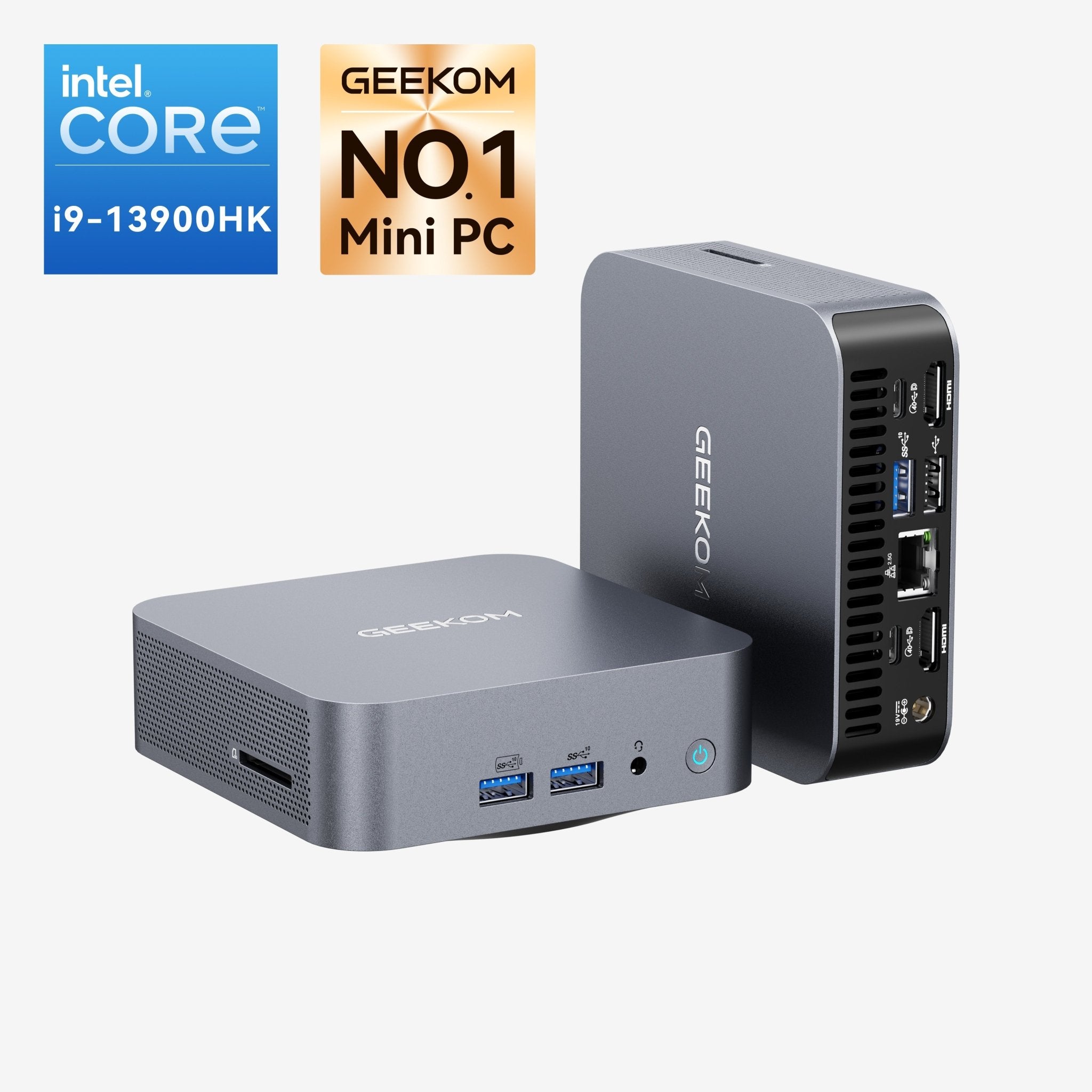 第13世代インテル製GT13 ProミニPC | Core i7/i9 & 拡張可能なUSB 4