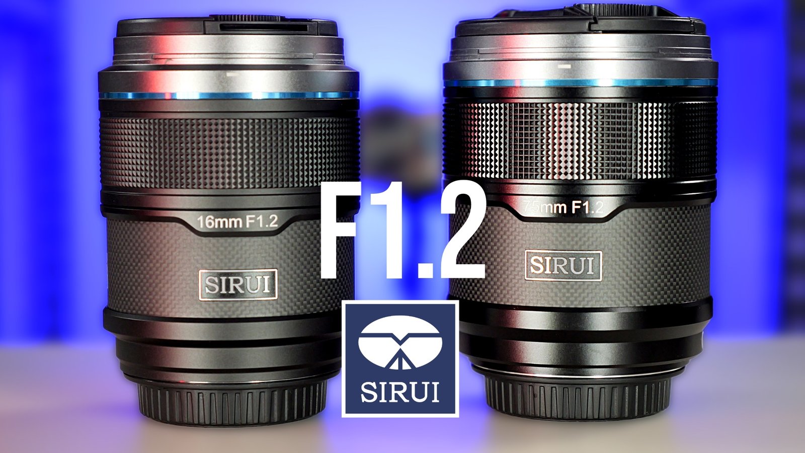 Sirui Sniper Lenses 16mm F1.2 & 75mm F1.2 Prime Lenses – Geeky
