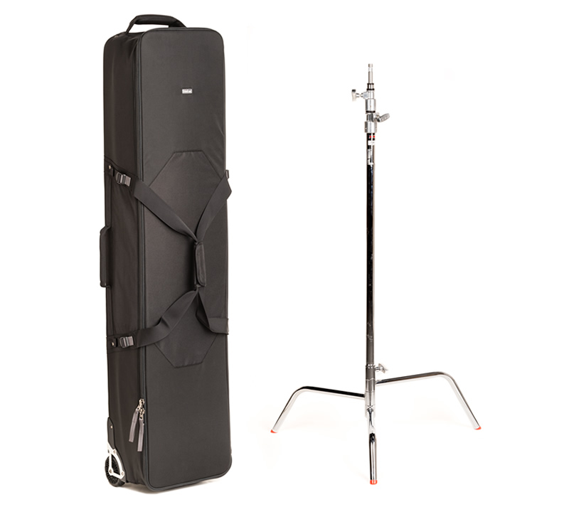 かさばる機材をまとめて運べる！海外での撮影にも最適なローリング