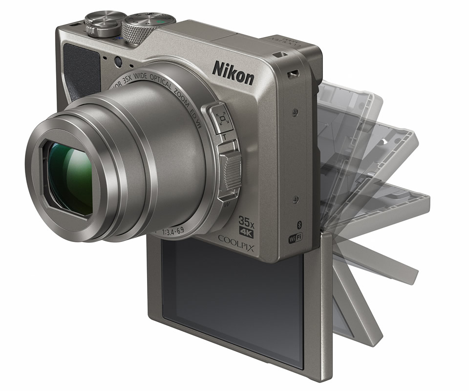 軽量スリムでファインダー付き！夜景に強い35倍ズーム機「ニコン