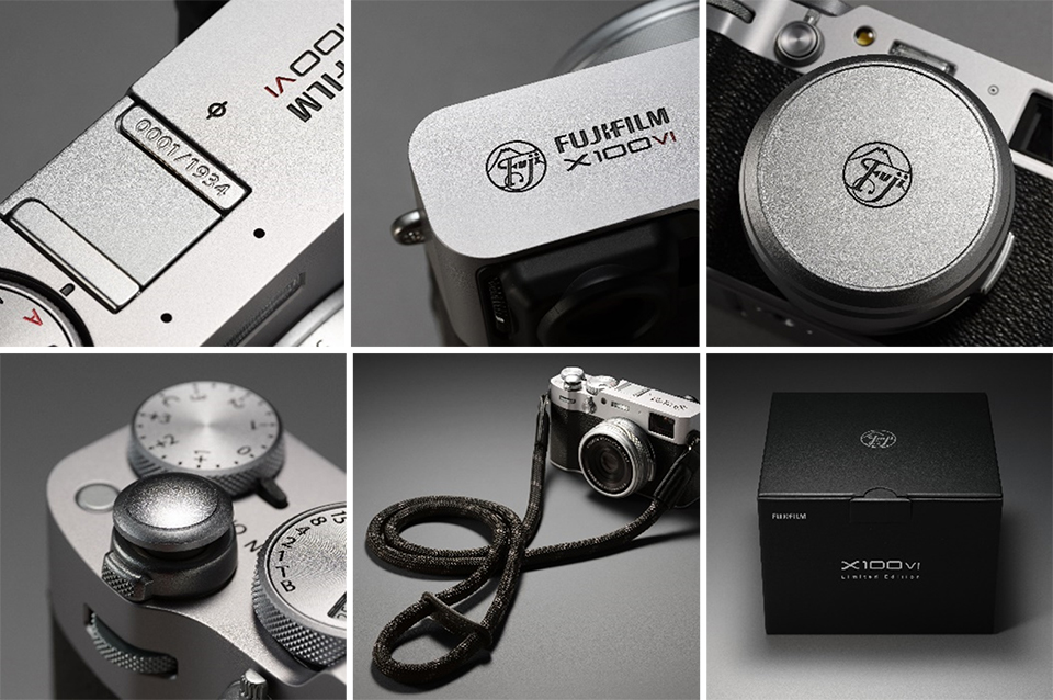富士フイルムX100シリーズ第6世代「X100VI」登場！ 90周年限定モデルも