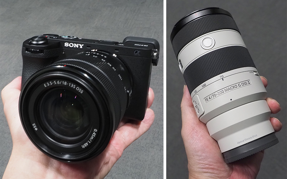 触ってきた！ ソニー「α6700」と「FE 70-200mm F4 Macro G OSS II