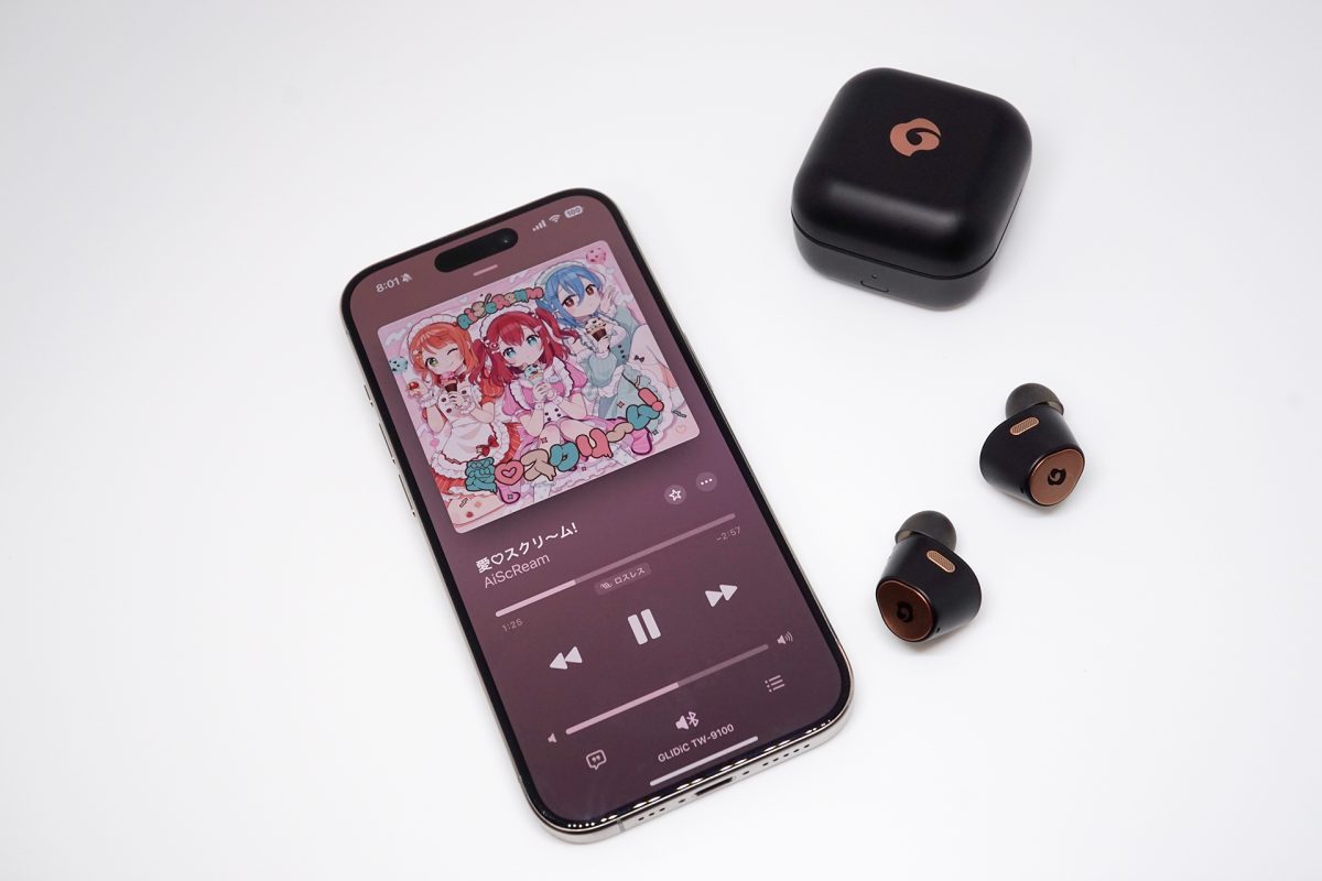 GLIDiCの音質をさらに追求したハイエンドモデル！ 完全ワイヤレス