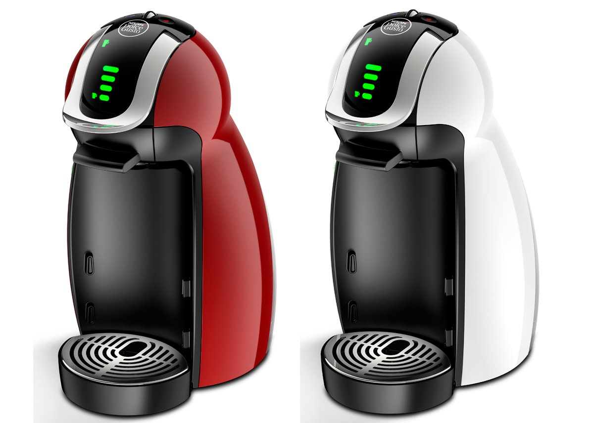 フォルムも機能も型破り! 「1台3味」のカプセル式コーヒーマシン