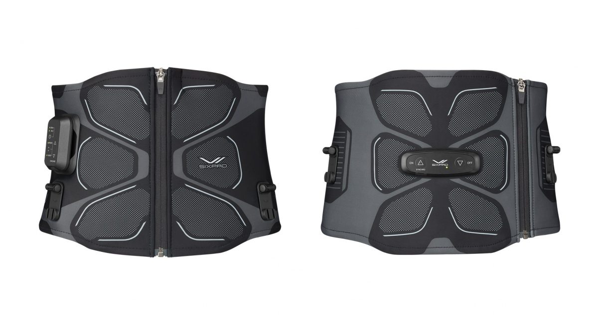 ジェル・水不要、「巻くだけ」で手軽にEMSトレーニング！ SIXPADより