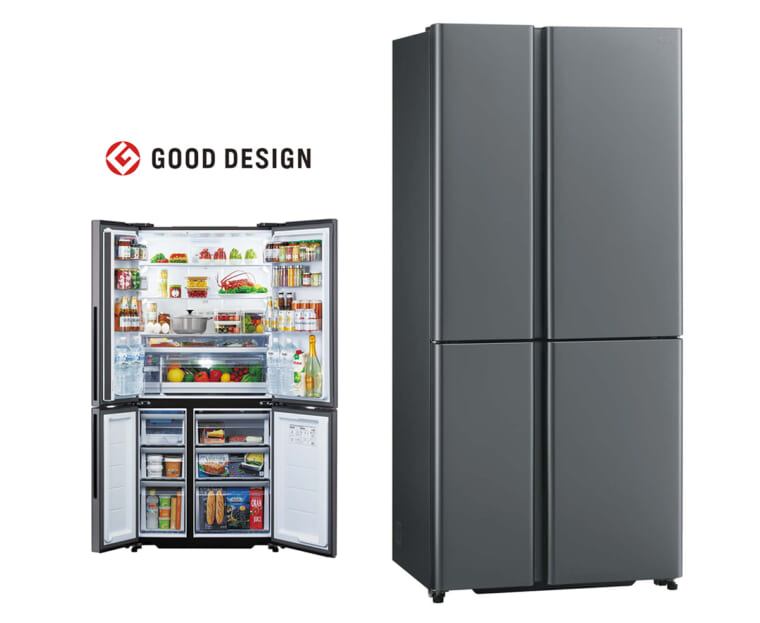 大容量で取り出しやすさ◎ 冷凍機能も野菜ルームも優秀なデザイナーズ