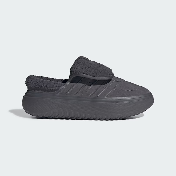 Qoo10 adidas GRAND COURT MULE ファー