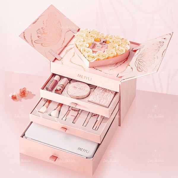 Qoo10] YOULIYOULA 化粧箱 コスメセット アイシャドウ/ 口