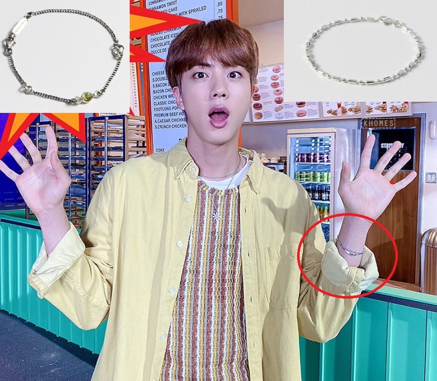 Qoo10] HANNA543 [正規品]BTS ジン着用 ブレスレット : 腕時計