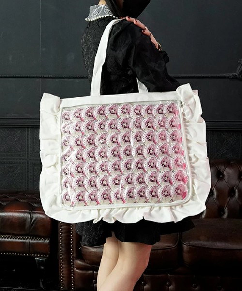 Qoo10 ザッカマート A3 痛バッグ 推し活 スクエア ラージ