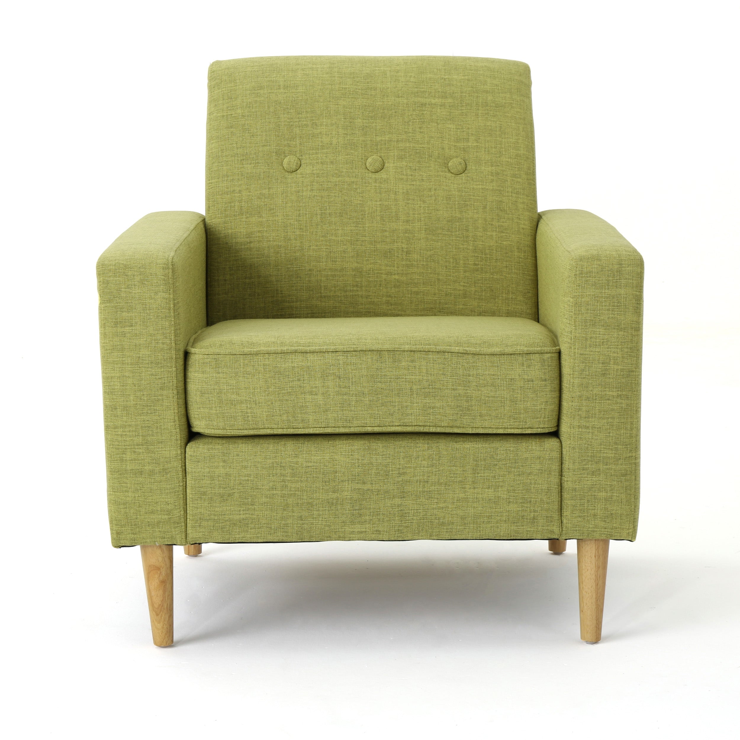 Stratford Mid Century Modern Fabric Club Chair – GDFStudio