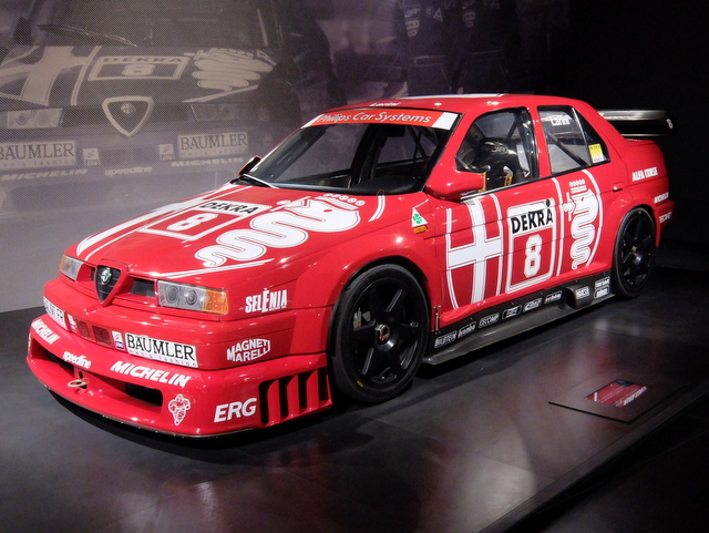 Alfa Romeo 155 V6 TI@アルファロメオ歴史博物館｜God Dwells in Small