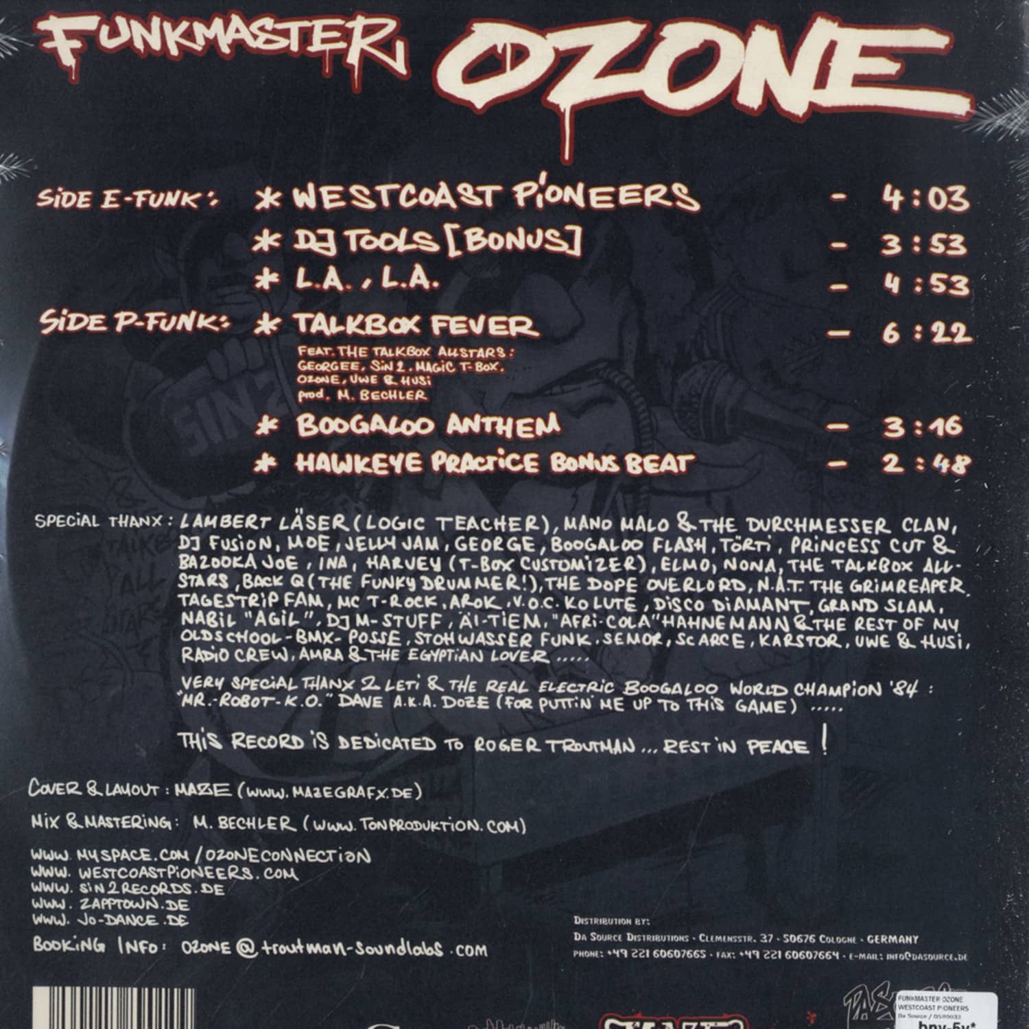 Funkmaster Ozone - WESTCOAST PIONEERS