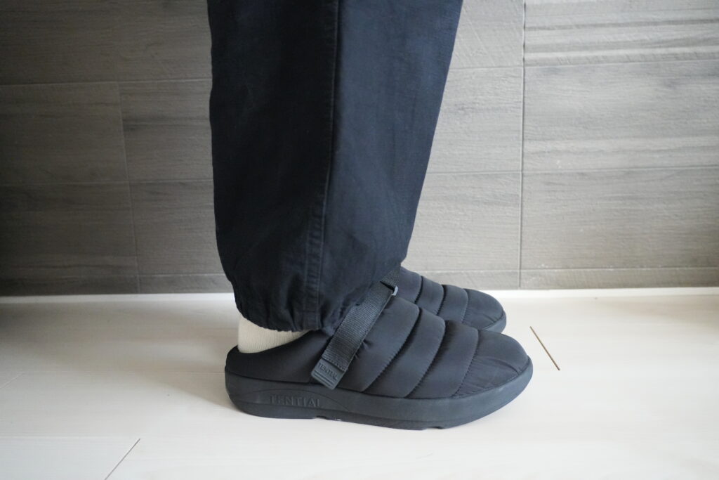TENTIALのリカバリーサンダルをレビュー！冷え性の方、寒がりの方にお