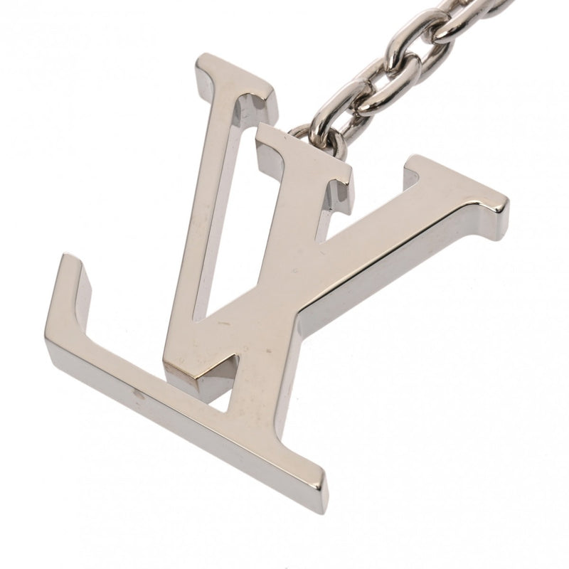 ルイヴィトンポルトクレ イニシャル LV キーリング シルバー ユニ