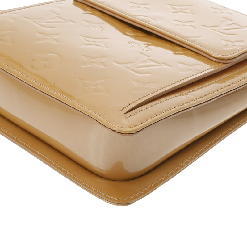 ルイヴィトンモット 14125 ベージュ レディース モノグラムヴェルニ