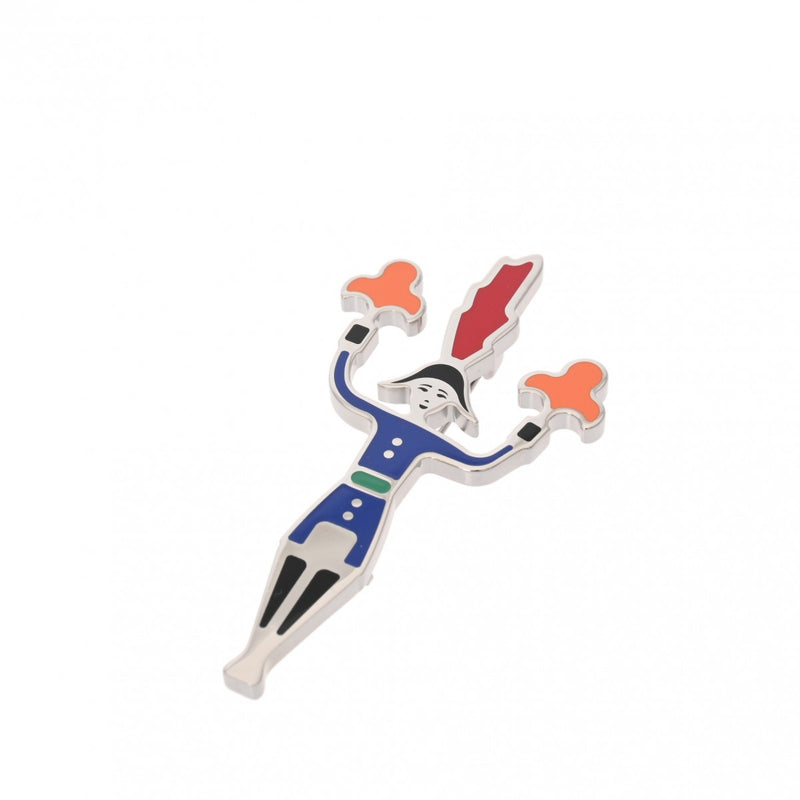 エルメスブローチ 花火師 カザックファンタジー マルチカラー ユニ