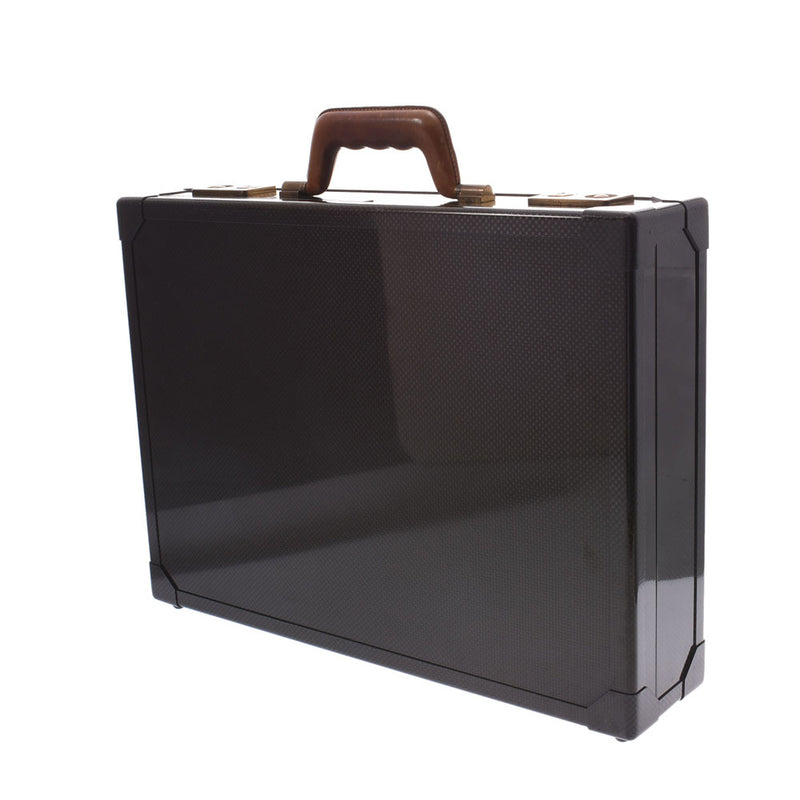 エルメスエスパス 500個限定 アタッシュケース 黒系 ゴールド金具 ユニ