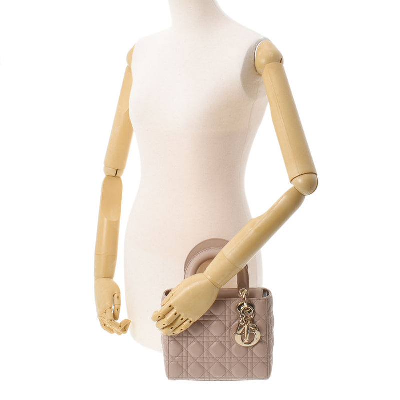 クリスチャンディオールレディディオール カナージュ 2WAY ピンク