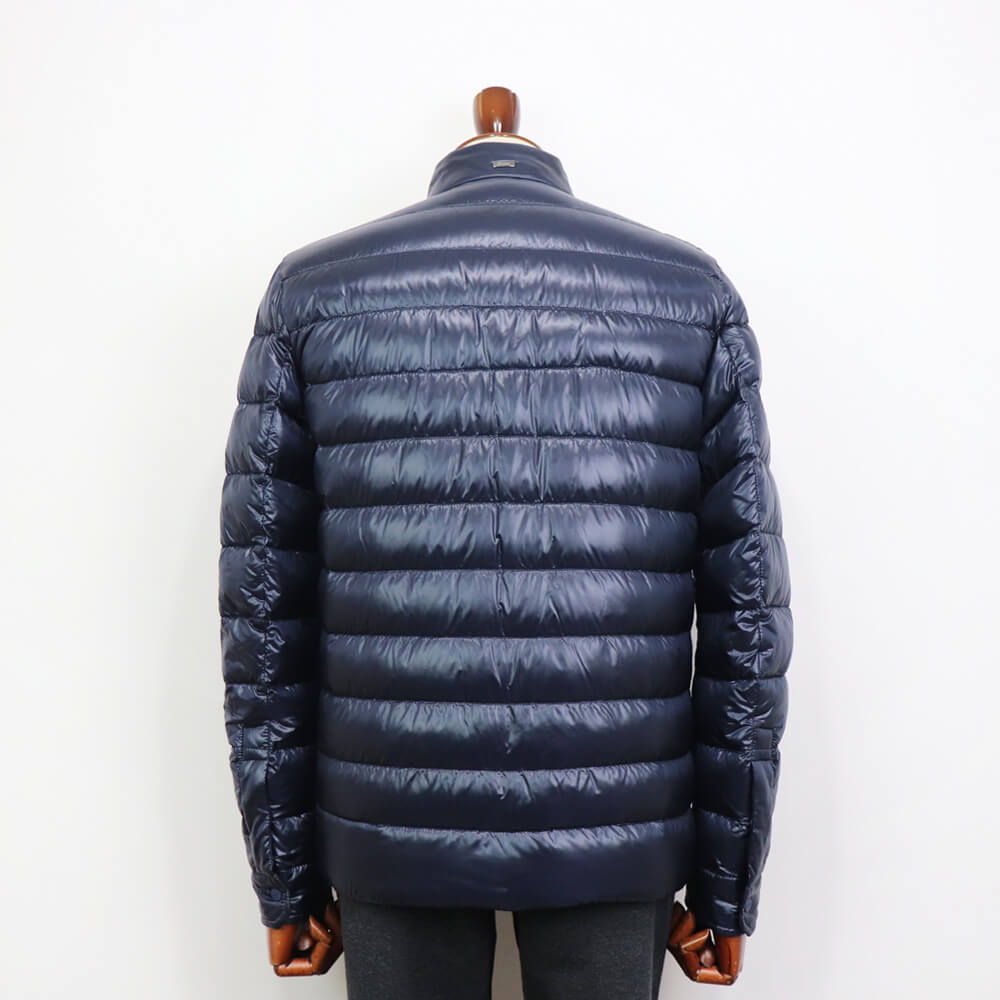 HERNO（ヘルノ）Resort ライダース ナイロン ウルトラライト ダウン