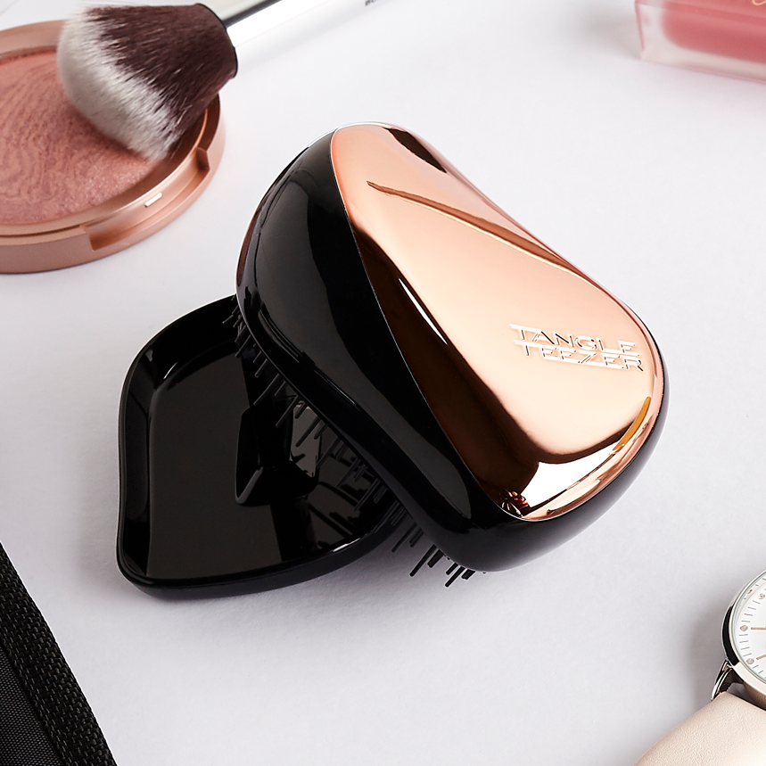 コンパクトスタイラー ローズゴールド – タングルティーザー e-Gift