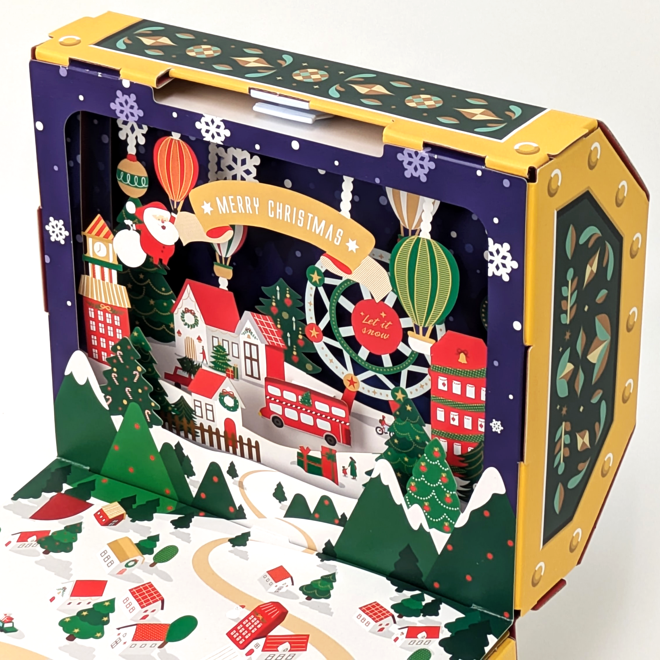 髙島屋限定品LEDアクリルケース付20周年抽選物 チャリティーサンタ未開封物