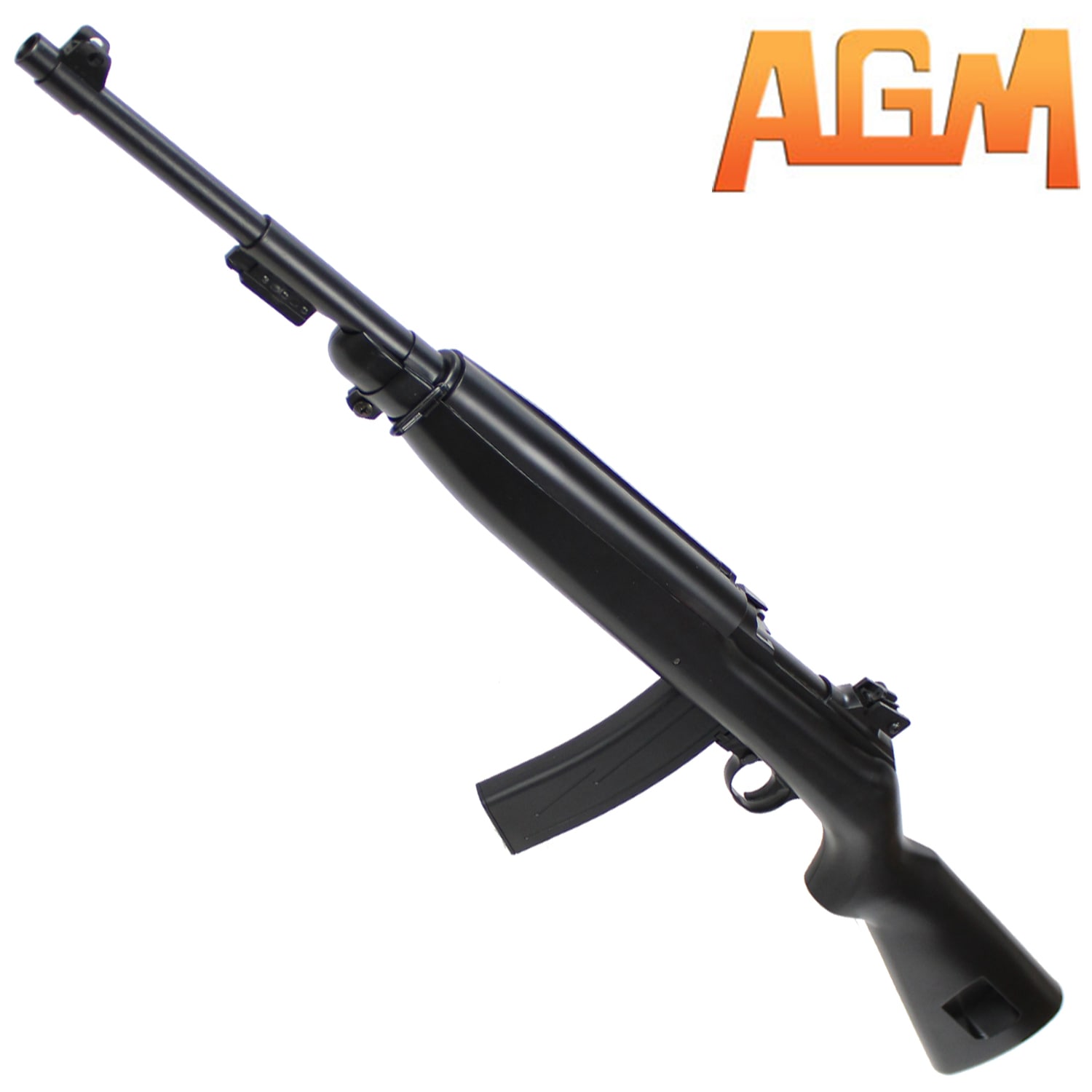 AGM M1カービン エアコッキングガン BK 【お得5点セット】