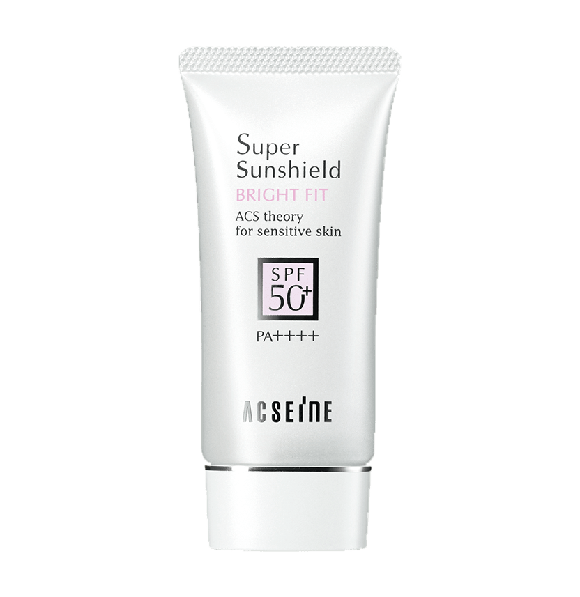 アクセーヌ スーパーサンシールド ブライトフィット SPF50+・PA++++