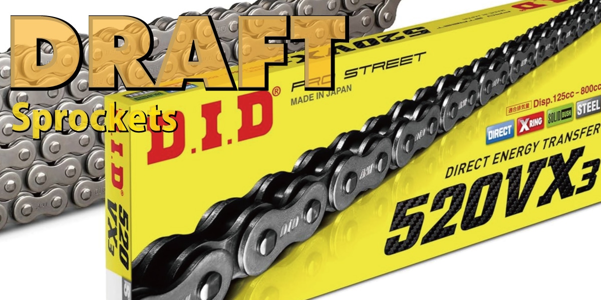 DRAFT,スプロケット,Z1/Z2,520コンバート | PMC公式オンラインショップ