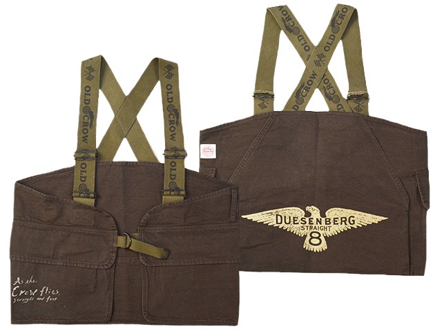 OLD CROW/オールドクロウ】2024SS「Tool Vest”Dusenberg”/ツールベスト