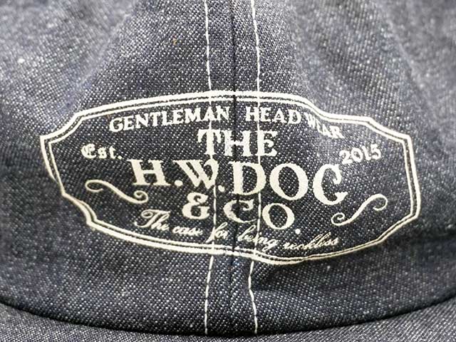 THE H.W.DOG&CO./ドッグアンドコー】「Denim Trucker Cap/デニム