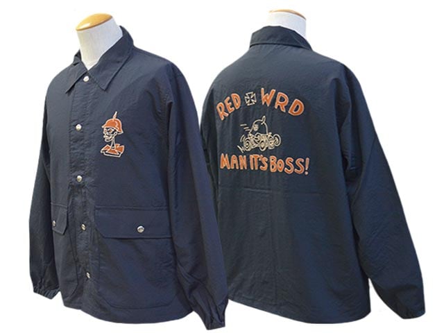 全3色【WEIRDO/ウィアード】2025SS「RED WRD Coach Jakcet/レッドWRD