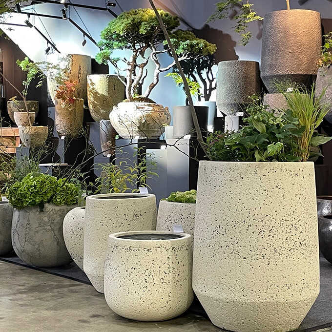 プランター 大型 鉢 大きい 屋外 おしゃれ アスティラウンド 直径55cm