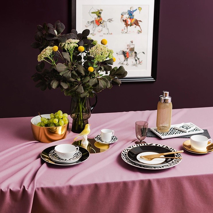 マイセン プラーク 黄色と紫色の蘭 マイセン プラーク 黄色と紫色の蘭