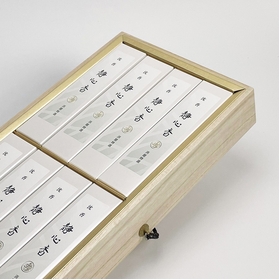 進物線香】静心香 桐箱 | 線香,進物線香 | お仏壇の浜屋オンラインショップ