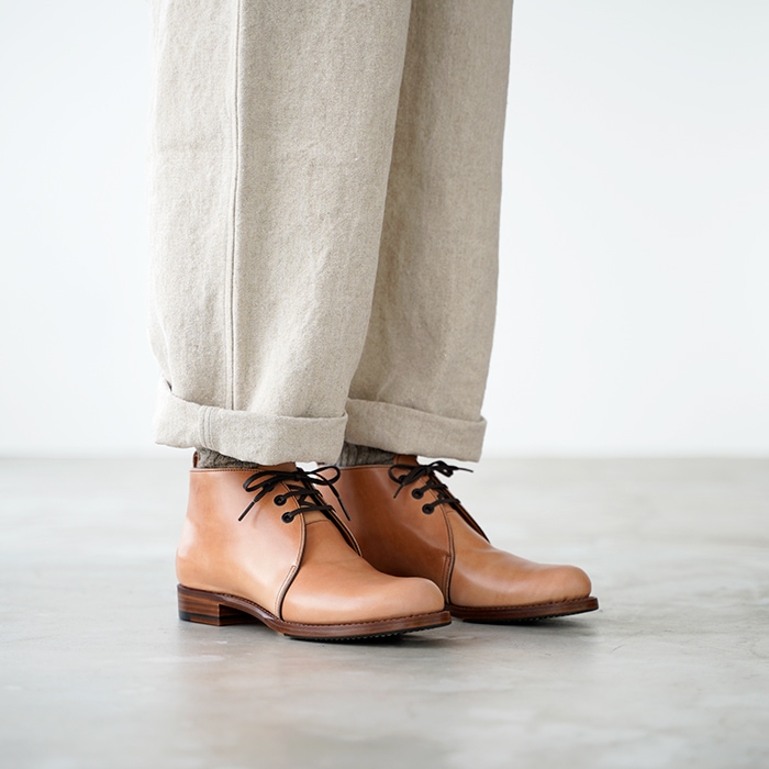 別注】ショセ ナチュラル コードバン 靴 plus by chausser プリュス