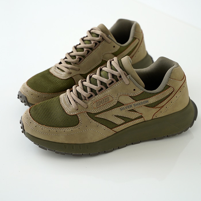 J&S FRANKLIN EQUIPMENT × HI-TEC Military Training Shoes SILVER