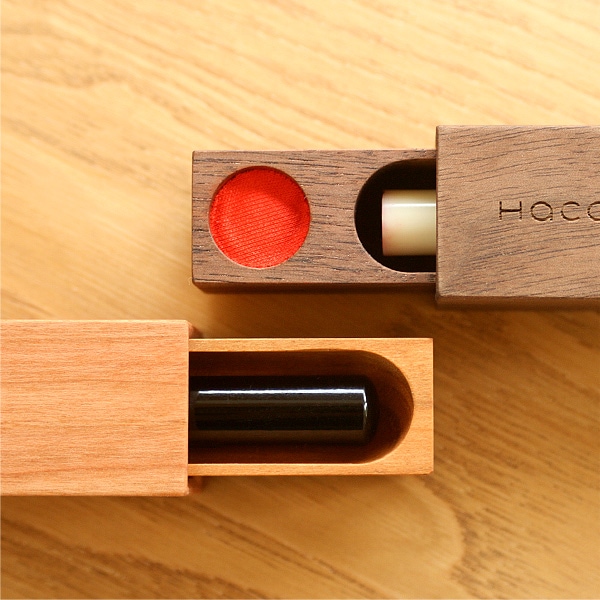 チェリー】「木の名刺ケース＆印鑑ケース ギフトボックス」チェリー材