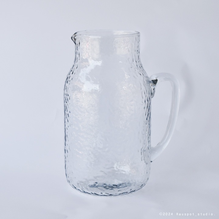 1800年代後半 フランス製ガラス水差し ピッチャー 状態良好 1800年代