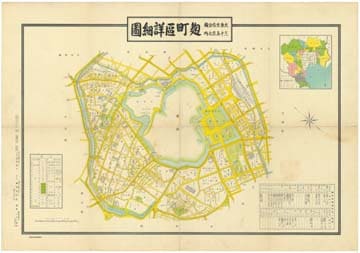 昭和の東京区分図 | 地図センターネットショッピング