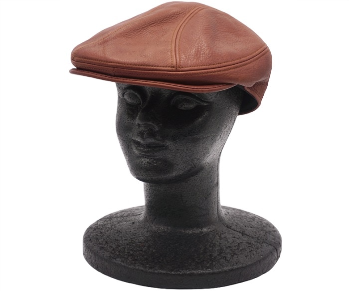 送料無料 NEW YORK HAT ニューヨークハット 9214 Vintage Leather 1900