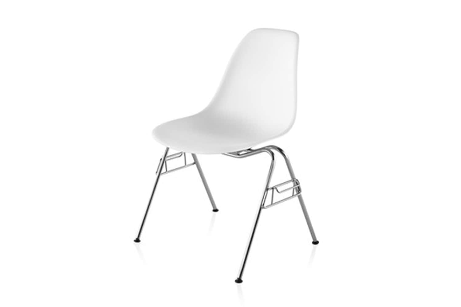 イームズ プラスチックシェルサイドチェア スタッキングベース DSSの