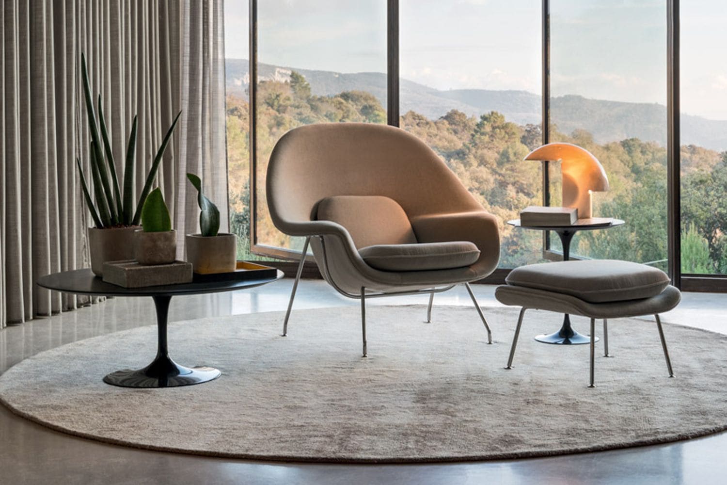 サーリネン コレクション ローテーブル ラウンドコーヒーテーブルの