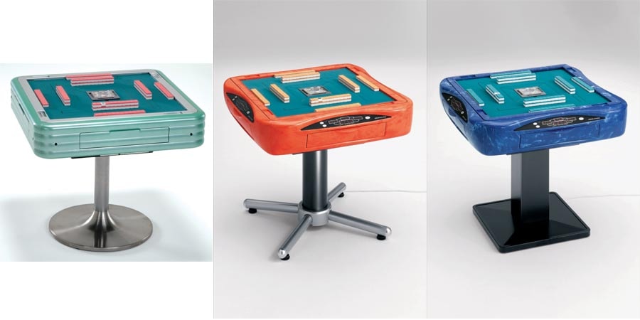 天板マット(色：グリーン)全自動麻雀卓AMOSアルティマ・キューブの配牌